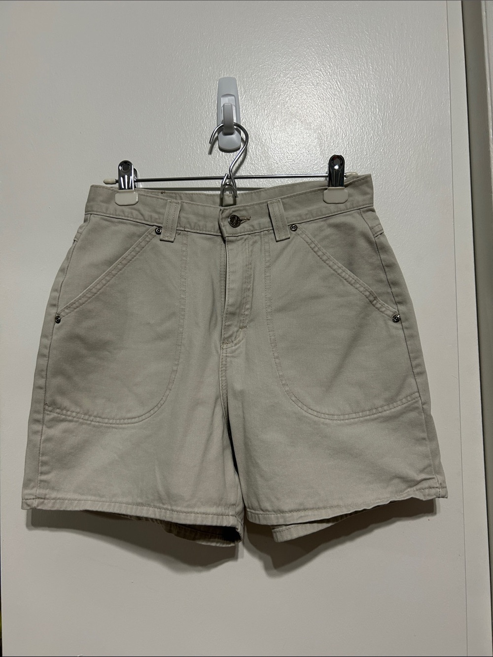 Riders Vintage(?) - Classic High-Rise Denim Khaki Women's Shorts